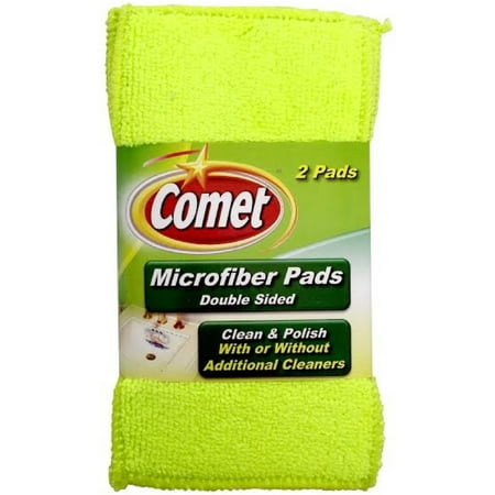 Comet Microfiber Pads Double Sided 2 ea