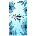 thumbnail image 6 of Blue Floral Themed Mother's Day Banner Background Party Decors Photography Props Family Gathering Home Decoration Celebration Supplies, 6 of 8