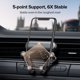 thumbnail image 3 of INIU-Soporte de teléfono móvil para coche, soporte de gravedad para Smartphone, GPS, para iPhone 13, 12, 11 Pro, 8, Samsung, Huawei, Xiaomi, Redmi, LG, 3 of 4