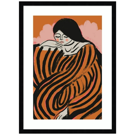 Amanti Art Esmeralda Wood Framed Wall Art Print