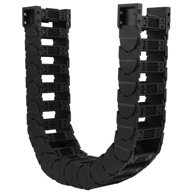 Cable Carrier, Firm Glossy Drag Chain Kid Proof for CNC D25 x 60