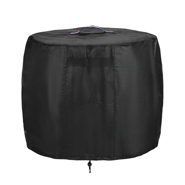 Housse de Protection pour Foyer Extérieur Imperméable au Propane avec Fond à Cordon