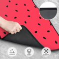 thumbnail image 3 of LAKIMCT Watermelon Heart Car Mats, Neoprene Front Rear Floor Mats for Cars, Waterproof Anti-Slip Car Floor Mats Full Set, Universal(4 Pcs), 3 of 6