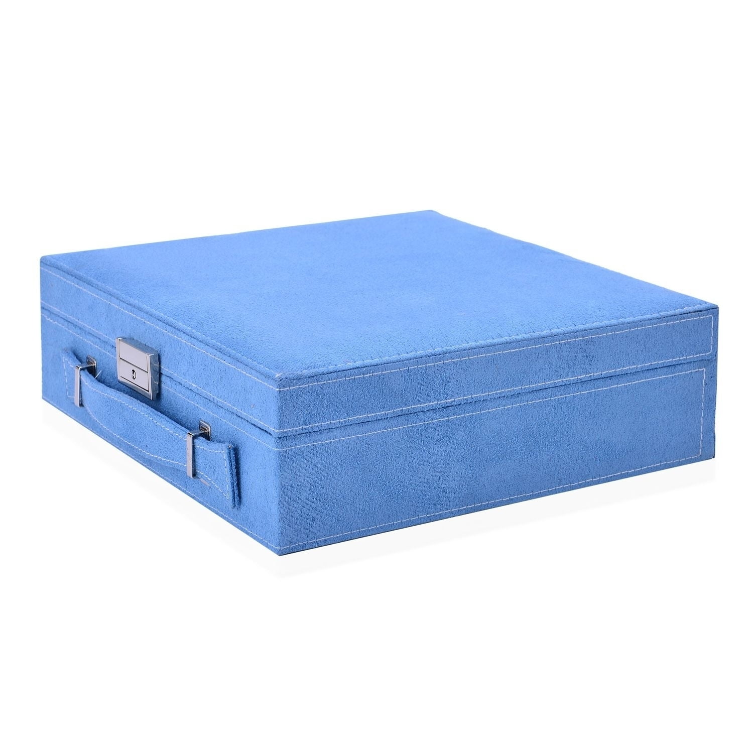  Gossiribbn Jewelry Storage Bag Anti Tarnish Portable PU Leather  Foldable Jewelry Storage Roll for Earrings, Necklaces, Rings, Bracelets,  Brooches (Blue,16 * 14 * 4.5 cm /6.3 * 5.5 * 1.77 in) : Clothing, Shoes &  Jewelry