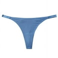 thumbnail image 3 of Birdeem Womens Fashion Sexy Traceless Transparent Low Waist G-String Panties Thong, 3 of 8
