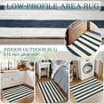 thumbnail image 5 of Christmas 3x5 Entry Rug - Small Washable Indoor Outdoor Mats for Front Door Non-Slip Porch Rug Holiday Tartan Plaid Throw Rugs for Living Room Bedroom Entryway Kitchen Office Porch Decor, 5 of 8