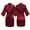 Wine, variant on Sakmal Satin Women Robes Kimono Knee Length Bathrobe for Women Cozy Black Women's Robe L