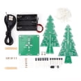 thumbnail image 2 of 【MRD024B】Árbol Navidad DIY Kit Práctica Electrónica Intermitente Tres Colores/siete Colores para A Mano Adornos Regalo Navidad (7 Colores), 2 of 2