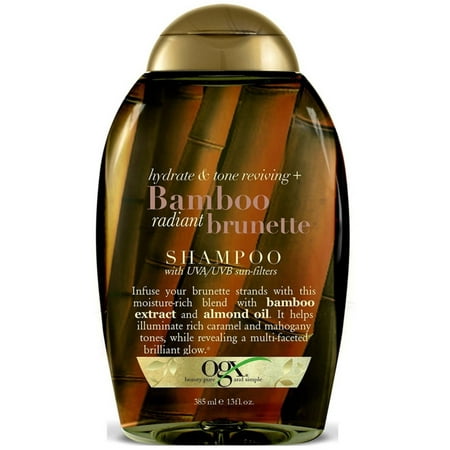 Organix Hydrate & Color Reviving + Bamboo Radiant Brunette Shampoo 13 (Best Shampoo For Brunettes)