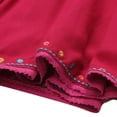 thumbnail image 6 of Little Girls Red Cotton Ethnic Floral Embroidered Dress 3/4, 6 of 7