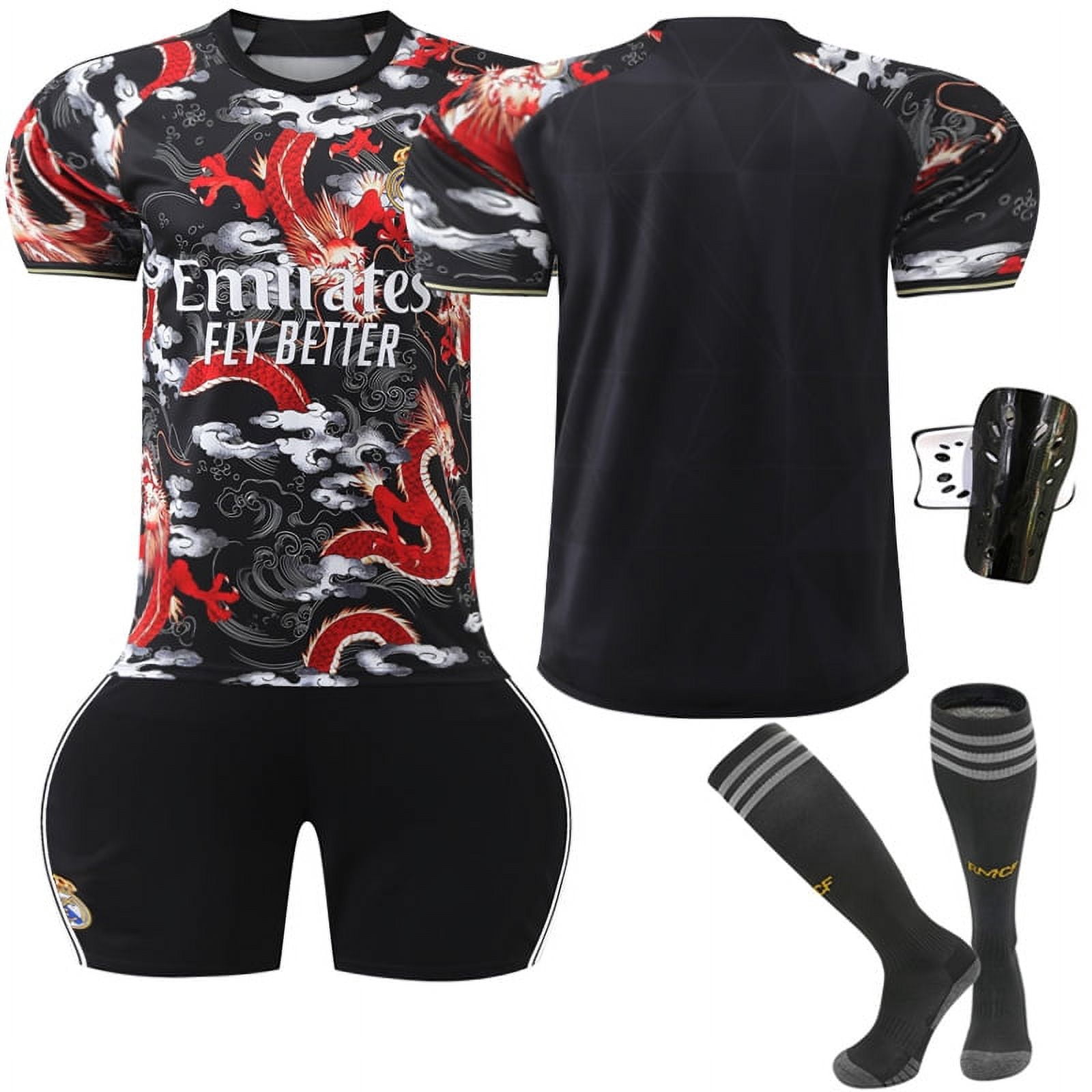Garçons Filles MBAPPE 10# RONALDO 7# KROOS 8# Maillot de Football pour Enfants