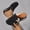 A_ Black Wedge Shoes for Women, variant on CYMMPU Women's Strap Decor Closed Toe Wedge Mules, Round Toe Slip On Breathable Backless Clogs, Outdoor Casual Footwear Khaki 36