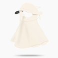 thumbnail image 1 of Sombrero for el sol refrescante de verano for mujer con mascarilla facial Hielo Fibra sedosa Nylon Alta elasticidad Transpirable Deportivo Sombrero de protección solar plegable, 1 of 2