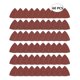 thumbnail image 1 of Papel de lija triangular con gancho y bucle de 60 piezas, apto para lijado multiherramienta oscilante de 3-1/8 pulgadas Pa, 1 of 5