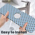 thumbnail image 6 of Vsdgher German Shepherd Puppy Kitchen Sink Splash Guard Faucet Mat -1 PC Super Absorbent Fast Drying Mat Sink Gadgets-Splash, Bathroom,Sink Mat,(15" X 5.5" ), 6 of 7