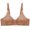 Khaki#comfortable bras for women, variant on nerohusy Comfort Bras for Older Women,Push up Bras for Womens Wireless Full Coverage Stretch Soft Smoothing Bras Lifting Lined Comfort Classic T-Shirt Bra,PinkXXL