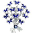 thumbnail image 1 of SURJDE Blue Evil Eye Turkish Nazar Money Fortune Tree Butterfly Design Protection Gift Home Decor for Any Purpose, 1 of 6