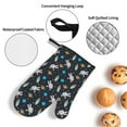 thumbnail image 3 of Naloa Space Oven Mitts and Pot Holders 4 pcs Set, Cooking Baking Grilling Kitchen Oven Glove for Cooking, 3 of 6