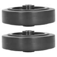 thumbnail image 4 of 2Pcs Rubber Wheel 5kw-6.5kw Gasoline Engine Generator Mute Wheels Replacement Parts, 4 of 9