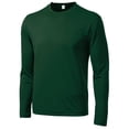 thumbnail image 1 of Gravity Threads Long-Sleeve Moisture-Wick Athletic Shirt - Forest Green - 3XL, 1 of 1