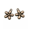 thumbnail image 6 of HOOUN Multicolor 250 Pcs Tibet Silver Flower Charms Pendants 13X11MM Diy Crafts D13581-Tibet Silver-250 PCS, 6 of 7