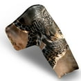 thumbnail image 2 of Golf Club Head Cover Waterproof Leather Golf Accessories HeadCovers Set Driver Headcover for Women Men Leopard Cat Pose, 2 of 5