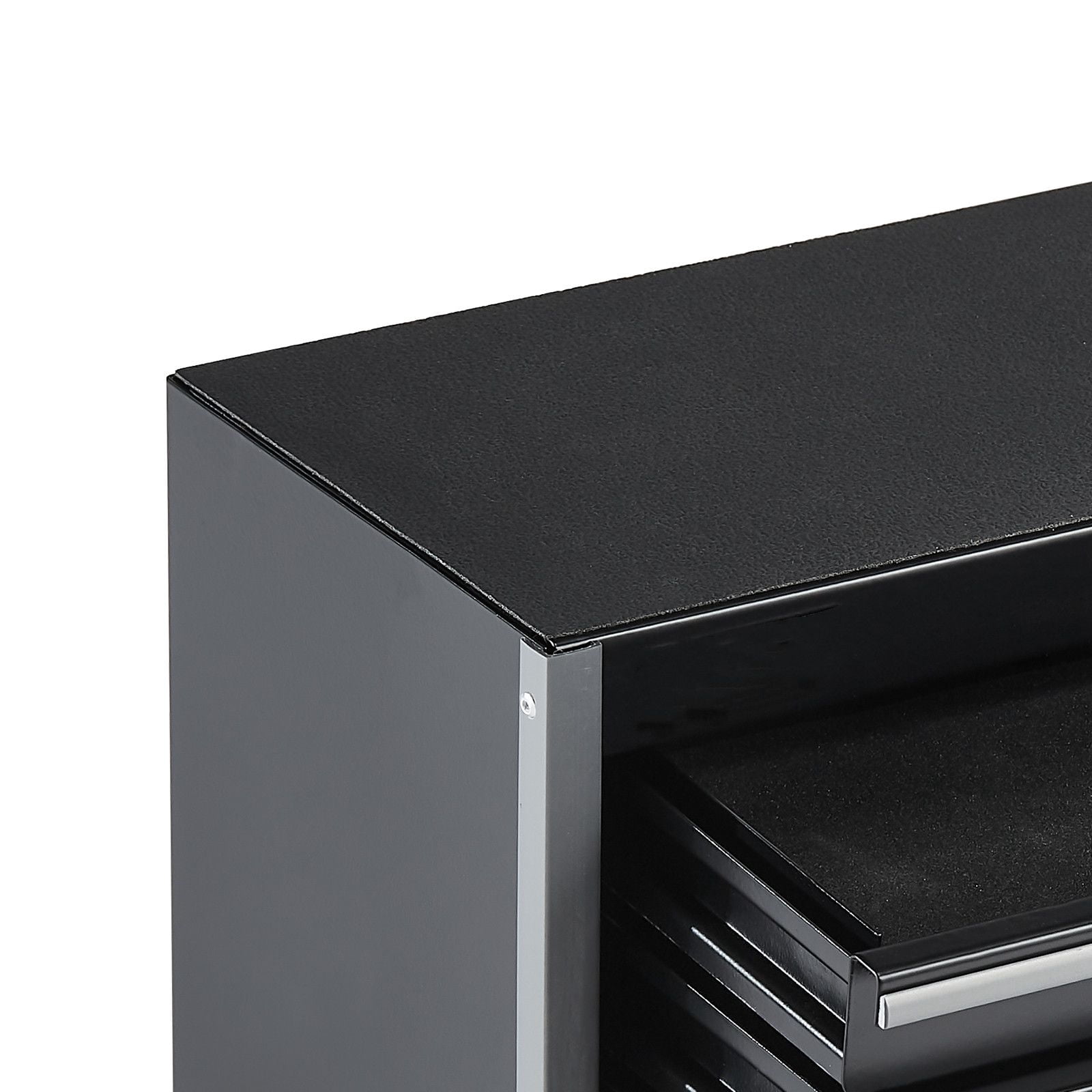 Metal Tool Box 8.6 Inch 5 Drawers 0.5mm Steel Powder Coated for Office Workshop Storage