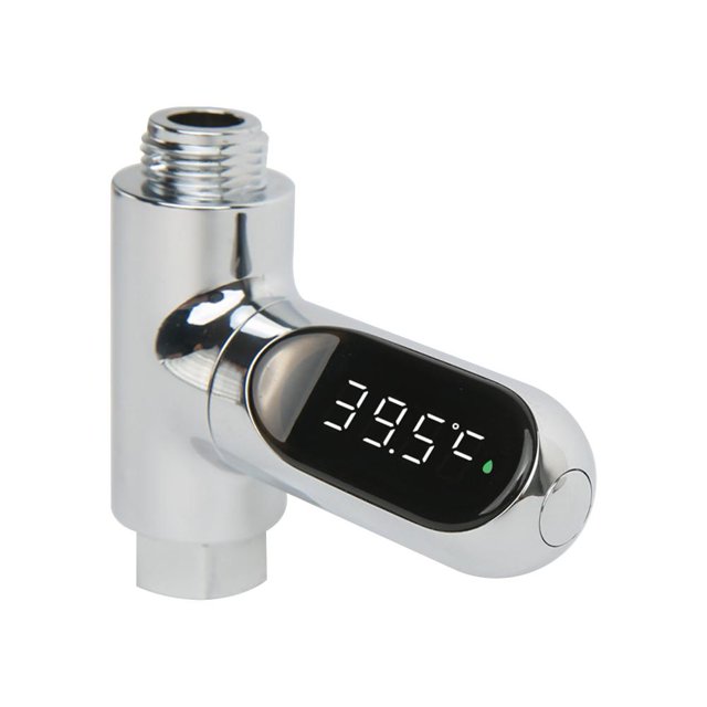 Probador electrónico de la temperatura del termómetro del agua de la ducha para el baño casero de la cocina