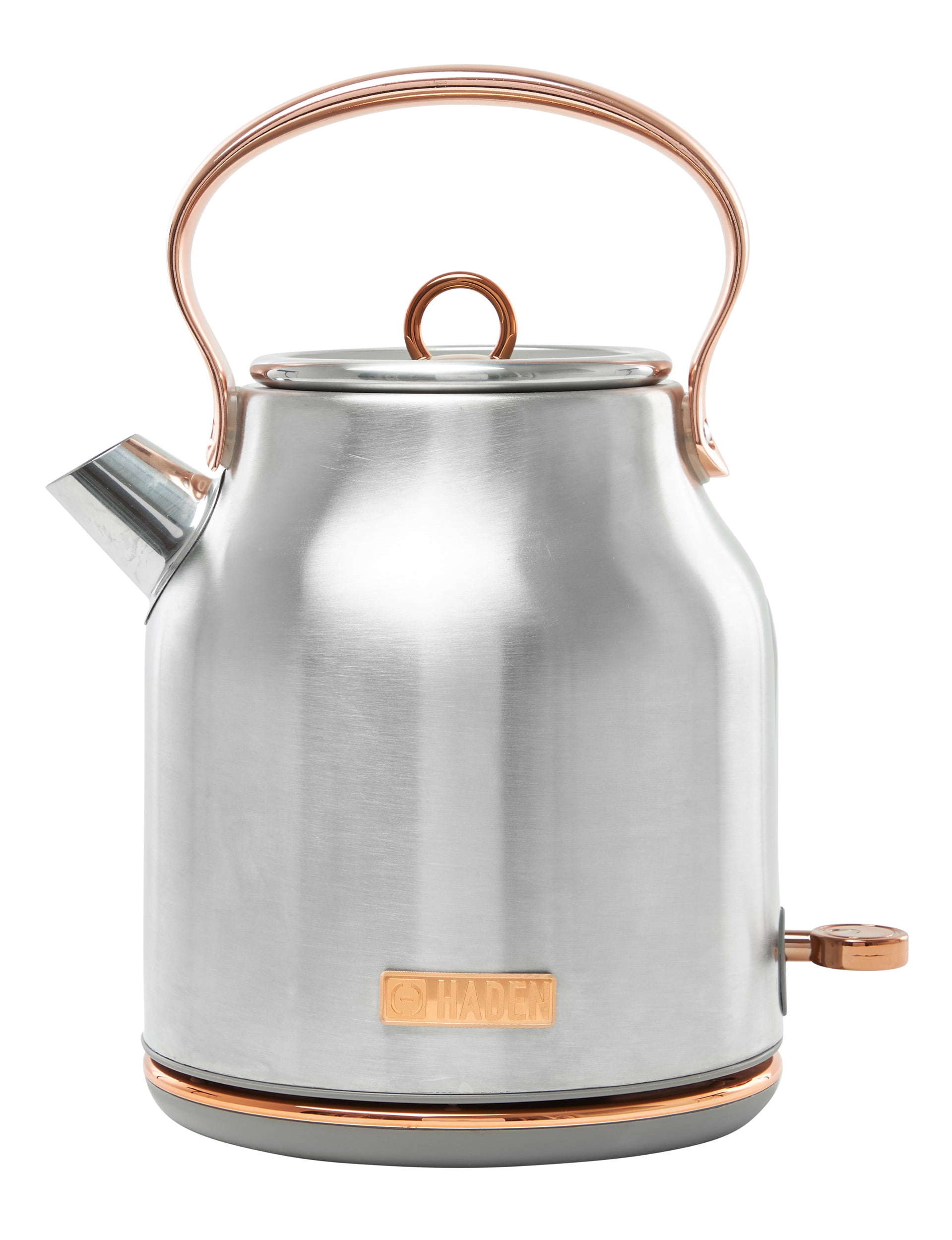 Haden Heritage 1.7 Liter Stainless Steel Body Electric Tea Kettle clay -  household items - by owner - housewares sale