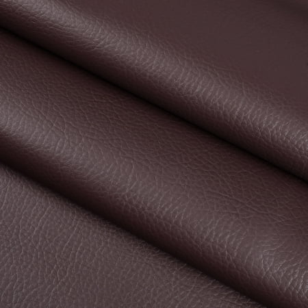 ANMINY Litchi Pattern Faux Leather Fabric, 1 Yard, 55in Wide Upholstery Leather for Headboard, Wall Decor, Sofa, Crafts, Sewing, Wallets, Handbags