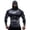 *Black, variant on Men's Wave Print UPF 50+ Sun Protection Hoodie,Full Face Cover Quick Dry Fishing Shirt For Men,UV Block Long Sleeve Rash Guard for Beach Hiking,Light Blue,S-3XL