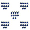 thumbnail image 2 of Injueey 10 piezas de flores falsas de plástico para la decoración de la boda - Flores artificiales ecológicas fáciles de limpiar Type2 NO2, 2 of 6