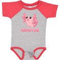 thumbnail image 3 of Inktastic Axolittle Cute Baby Axolotl Boys or Girls Baby Bodysuit, 3 of 5