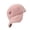 Pink, variant on Women Baseball Caps Embroidered Bowknot Lovely Fun Furry Hat for Idol Concert Shows Breathable Hat for Adults