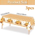 thumbnail image 4 of Nappe Jetable de l'Action de Grâce, Nappe Rectangulaire en Plastique Imperméable Thème Automne Action de Grâce pour Décoration de Table de Fête de Récolte, 4 of 5