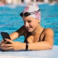 thumbnail image 2 of Hzzsbu Women's Silicone Swimming Cap Waterproof Swimming Hat Non-slip Printed Cherry Blossoms Cap Flexible Elastic Swimming Cap, 2 of 7