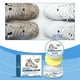 thumbnail image 4 of Crema pasta limpiadora para zapatillas | Removedor de manchas para zapatos de cuero, lona y tela | Fórmula segura para múltiples materiales | Realza el brillo y protege | Tarro de 100g + esponja, 4 of 9