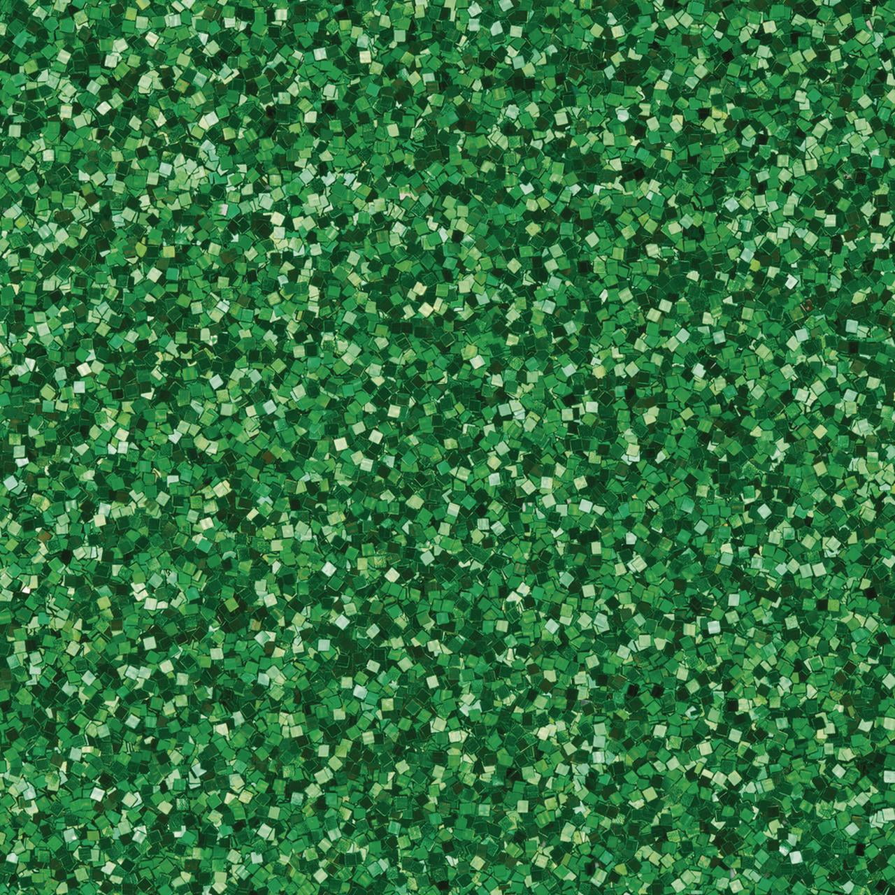 Colorations Extra-Safe Plastic Glitter, Green - 1 lb.