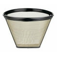 thumbnail image 4 of 2 Pieces Cone Shape Permanent Coffee Filter Washable Stainless Steel Reusable Cafe Coffee Maker Machine Tea Tool, 4 of 6