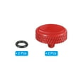 thumbnail image 3 of Uxcell Shutter Release Button Soft Shutter Release Button Copper Camera Shutter Button Carved, Red 2 Pack, 3 of 6