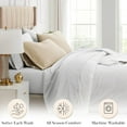 thumbnail image 2 of Southshore Fine Living, Inc. Pillow Covers Fit Full, Twin or Queen Pillows, 20" x 30", Soft Sand, 2 of 8