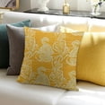 thumbnail image 3 of BANET Mid Century Throw Pillow Cushion Cover, Japanese Traditional Pattern Sketches, Decorative Square Accent Pillow Case 22x22in, 3 of 5