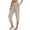 Beige, variant on Womens Yoga Capri Pants with Zipper Pockets Summer Drawstring Capris Joggers Lounge Crop 19" Black XS