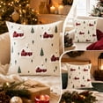 thumbnail image 6 of Aonerit 20 X 12 Inch Christmas Embroidered Pillow Cover, Hidden Zipper Cushion Case, Winter Sofa Couch Decor, Holiday Throw Pillow Sham, Home Seasonal Accent, 6 of 7