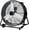 Black, variant on Bestronair 24 Inch High Velocity Drum Fan, 8100CFM Heavy Duty Industrial Floor Fan for Garage, 360° Tilt Metal Shop Fans with 3 Speeds for Warehouse, Factory, Commercial, Basement, Workshop, Gym