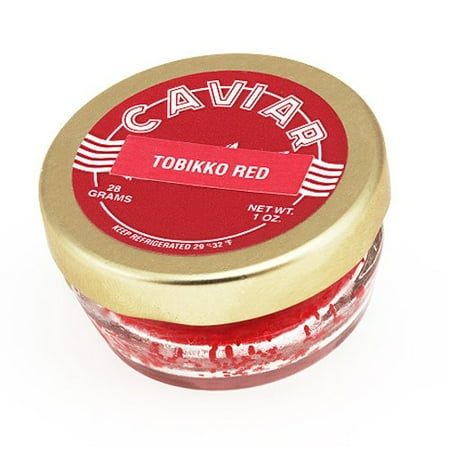 Red Caviar - Tobiko Red, Capelin Sushi Caviar - 1.1 lb