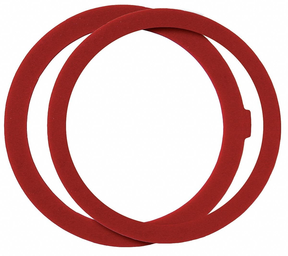 KORKY Rubber Flush Valve Seal Kit, Red