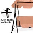 thumbnail image 4 of Columpio banca con Techo para Exteriores ilios innova  3 asientos, 4 of 8
