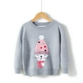 thumbnail image 2 of 2-7T Toddler Boys Girls Cartoon Printed Sweater Jumper Kids Warm Knitted Tops Sweatshirts, 2 of 4