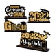 thumbnail image 1 of 4 piezas Clase de 2022 Decoraciones para fiesta de graduación Felicitaciones de graduación de madera Centros de mesa Artículos para recuerdos de fiesta, 1 of 8